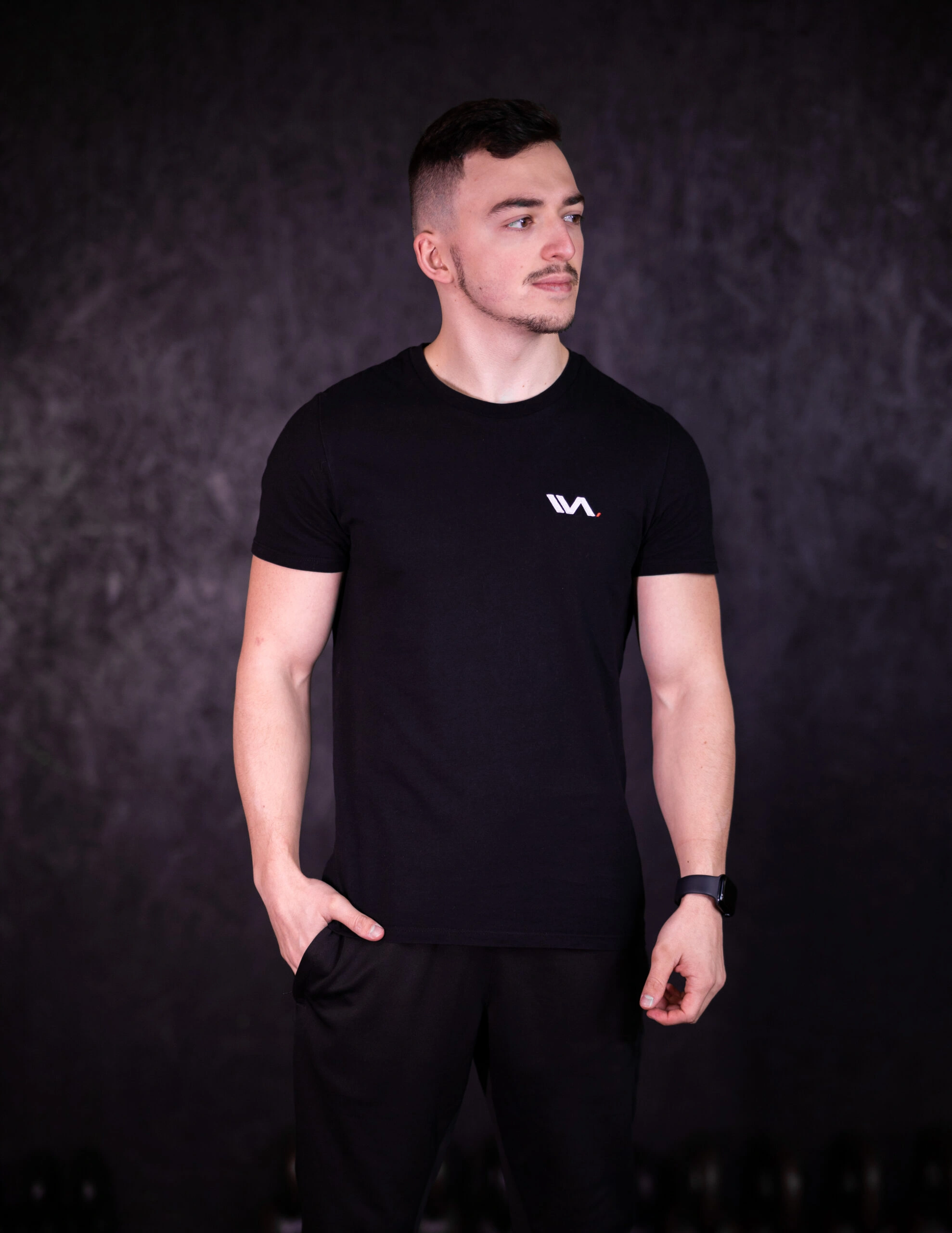Męska koszulka ATHLETE Basic – black