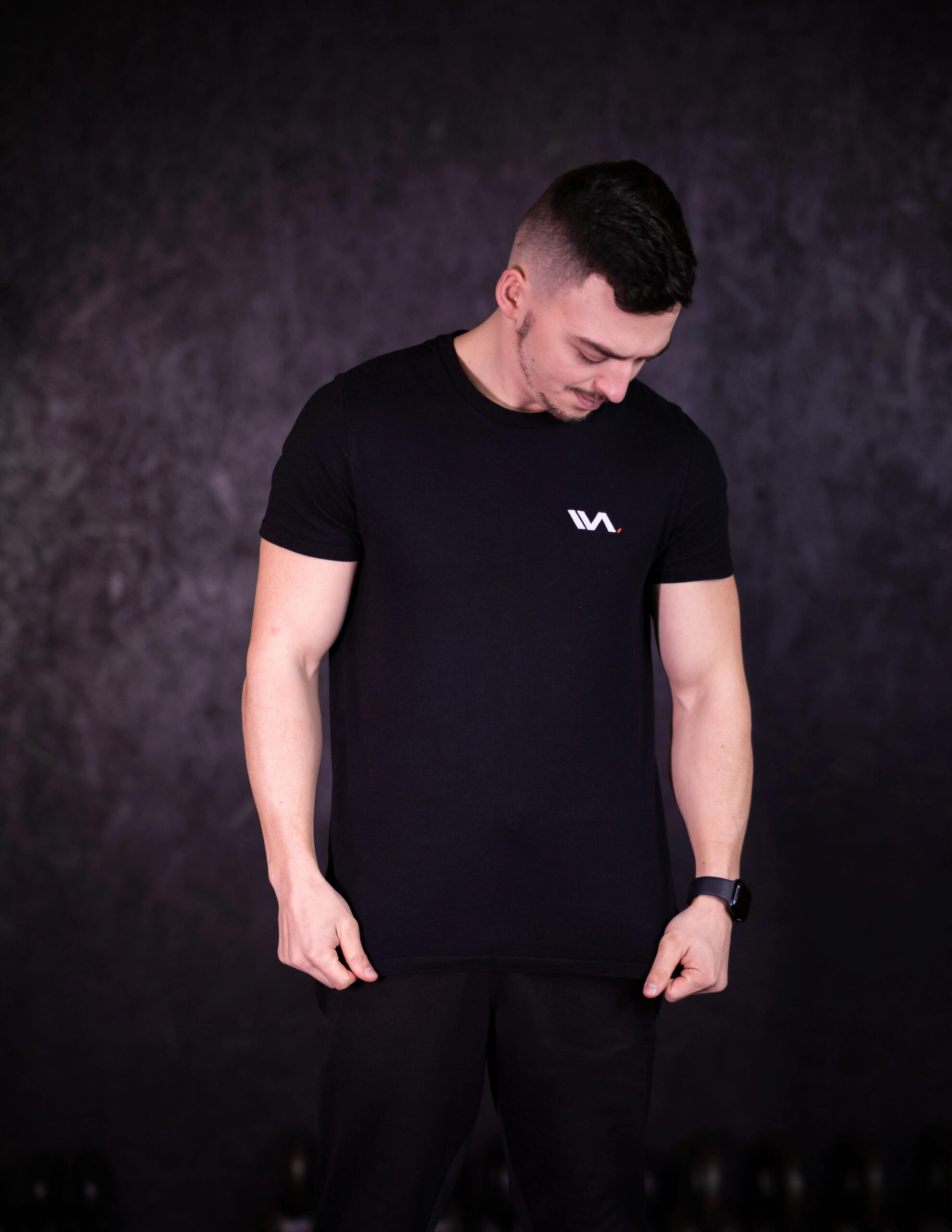 Męska koszulka ATHLETE Basic – black - obrazek 3