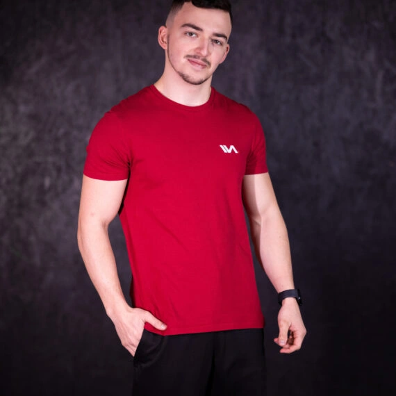 Męska koszulka ATHLETE Basic – red - obrazek 3