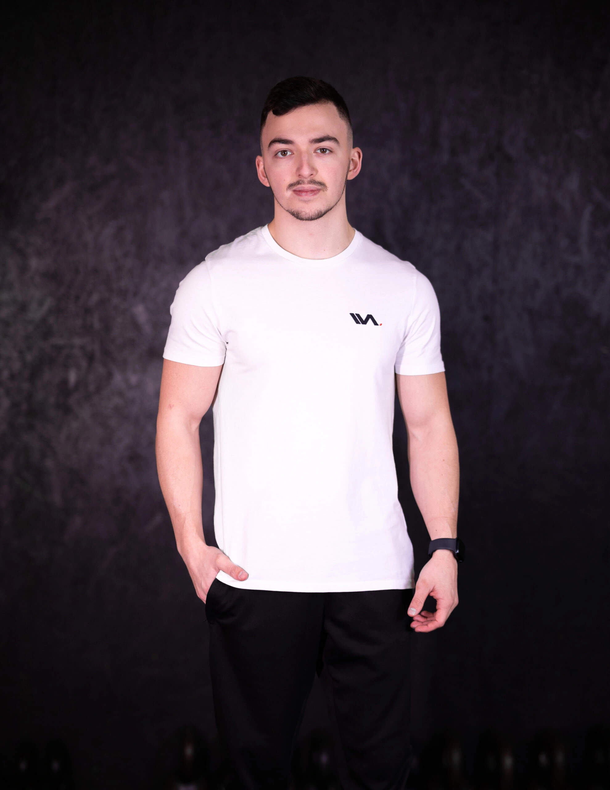 Męska koszulka ATHLETE Basic – white