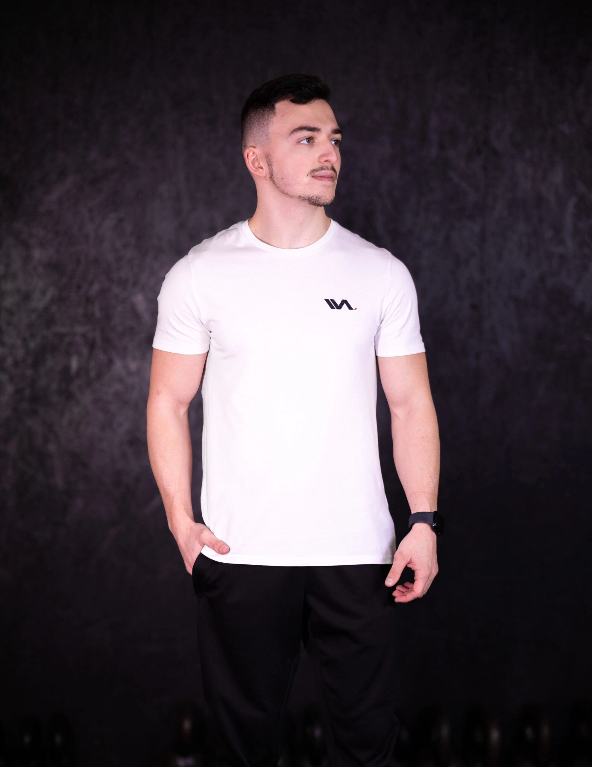 Męska koszulka ATHLETE Basic – white - obrazek 2