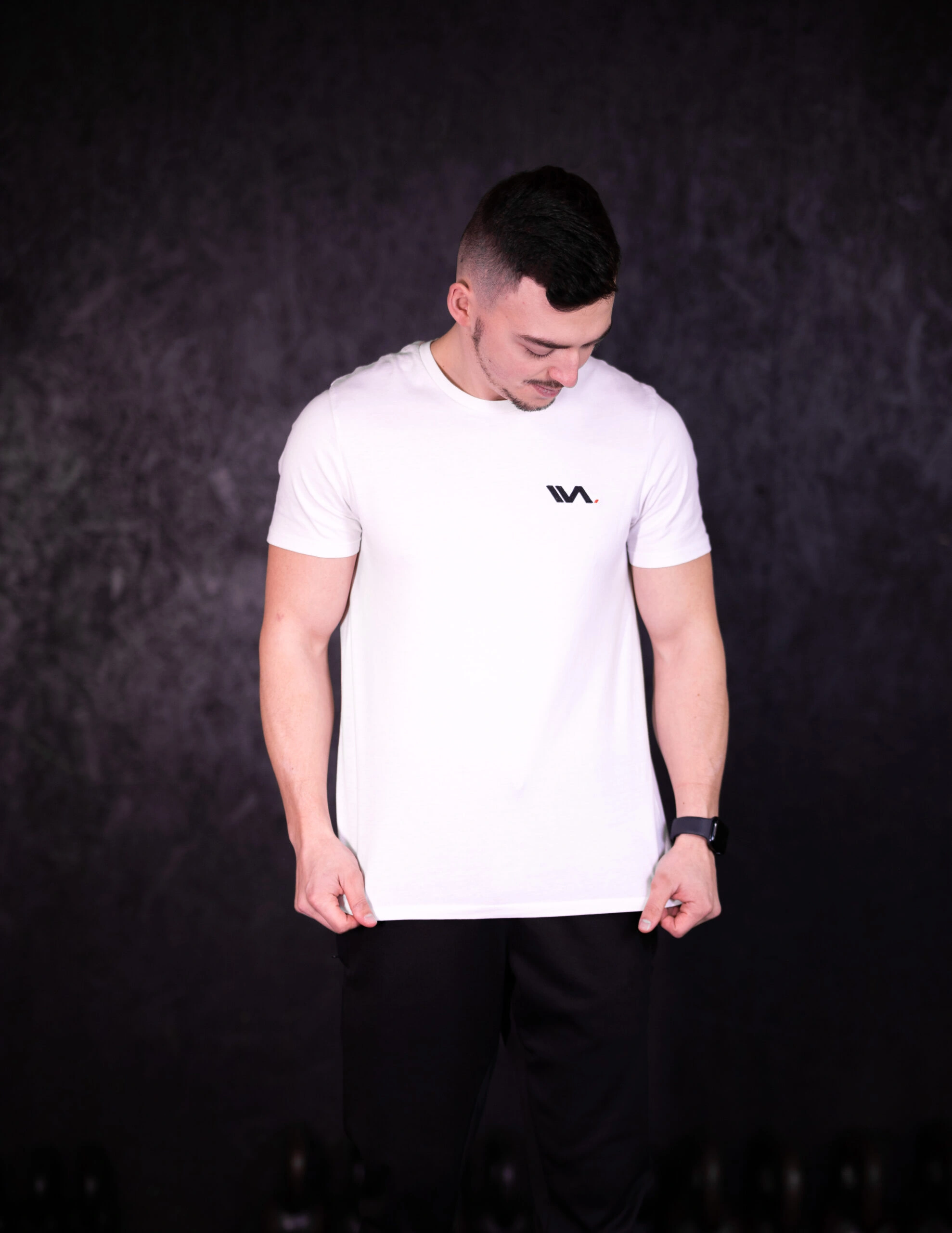Męska koszulka ATHLETE Basic – white - obrazek 3
