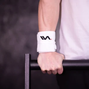 Owijki kalisteniczne – usztywniacze na nadgarstki białe